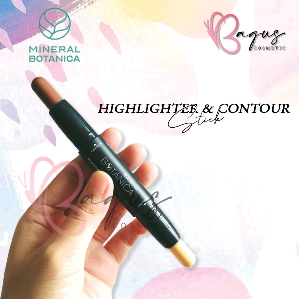 ⭐ BAGUS ⭐ MINERAL BOTANICA HIGHLIGHTER & CONTOUR STICK