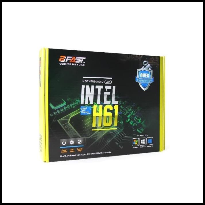Mobo/Main Board/Motherboard Fast Intel H61 - 1155 With Hdmi Port New Terbaru