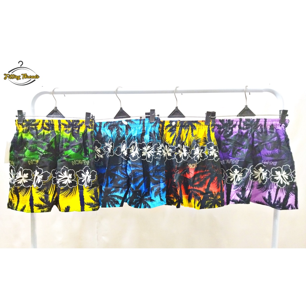 Celana Pantai Hawai Anak Remaja Dewasa / Celana Kolor Motif / Celana Pendek Boxer Harian / Celana Bali