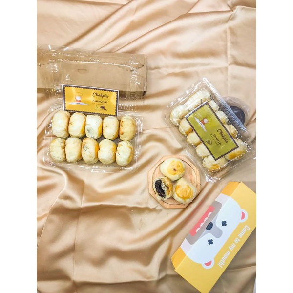 

C'Bakpia Cemilan Khas Jember-Bakpia mantul-Paket bakpia PREMIUM+box+tas