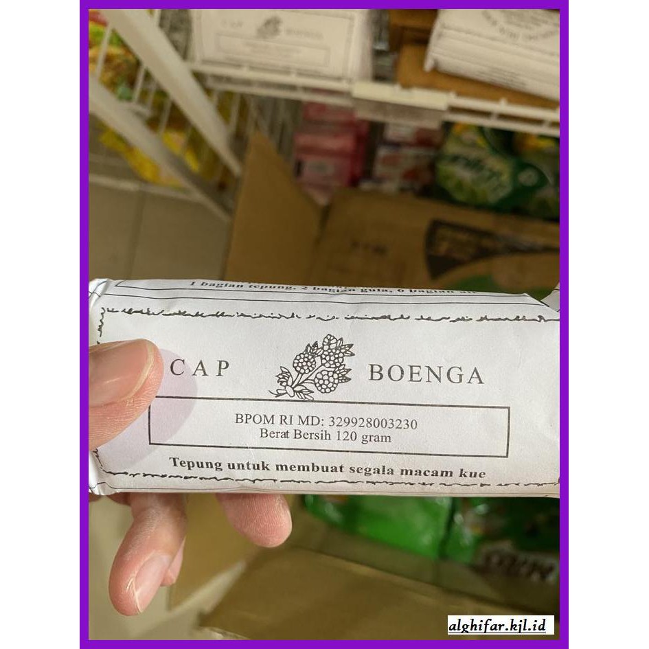 

Redwop-Gnikab- Tepung Hun Kwee Cap Bunga 120 Gr Hunkue Kue Hoenkwe Tjap Boenga -Hallall.
