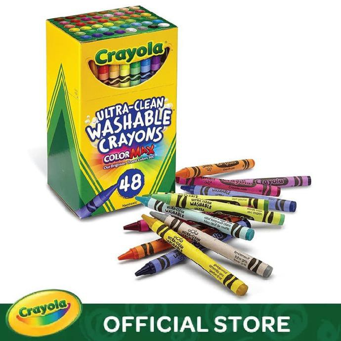 

CRAYOLA ULTRA CLEAN WASHABLE CRAYON - 48 COLOR