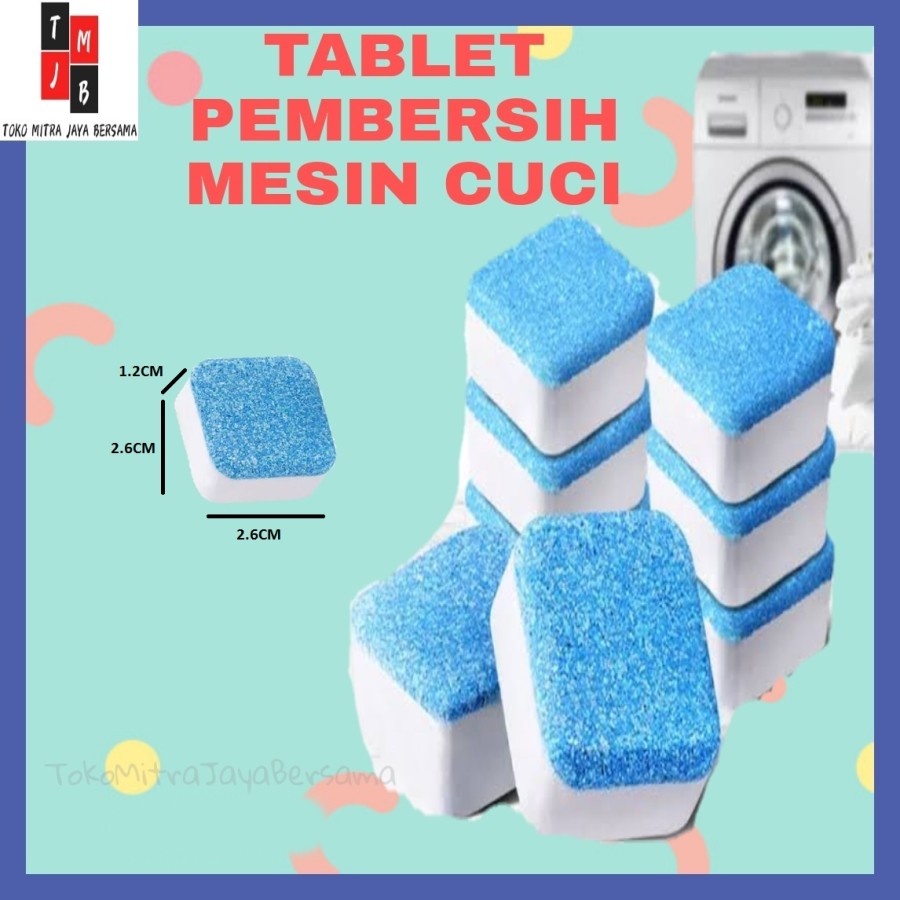 TABLET PEMBERSIH MESIN CUCI WASHER DEEP CLEANING WACHING MACHINE PENGHILANG BAU 1 PCS