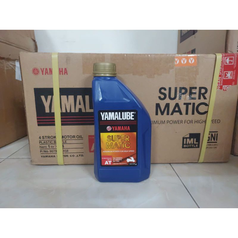 Oli Yamalube Super Matic 1L, 1Dus isi 24pc