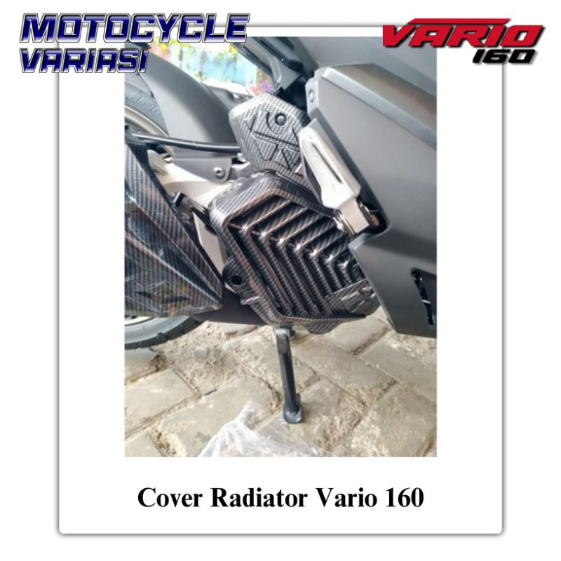 Cover Radiator Vario 160 Carbon Nemo Cover Radiator Carbon Vario 160 Click 160