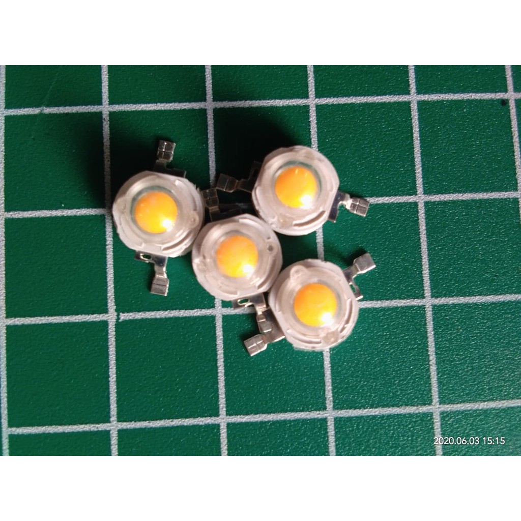 [DSP-9066] HPL LED 3 WATT YELLOW 585 - 590 nm SUPER BRIGHT