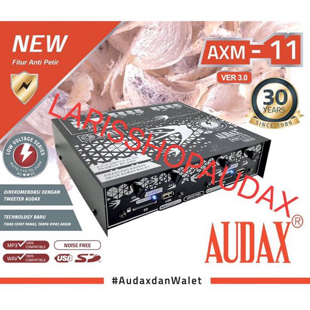 ((BISA COD)) AUDAX AXM 11 AMPLI WALET VER 3.0 ANTI PETIR ORIGINAL TERLENGKAP [Kode 1|Kode 2|Kode
