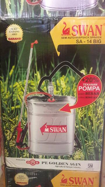 SPRAYER MANUAL SWAN 14 LITER  UNTUK BERKEBUN DAN DISINFEKTAN