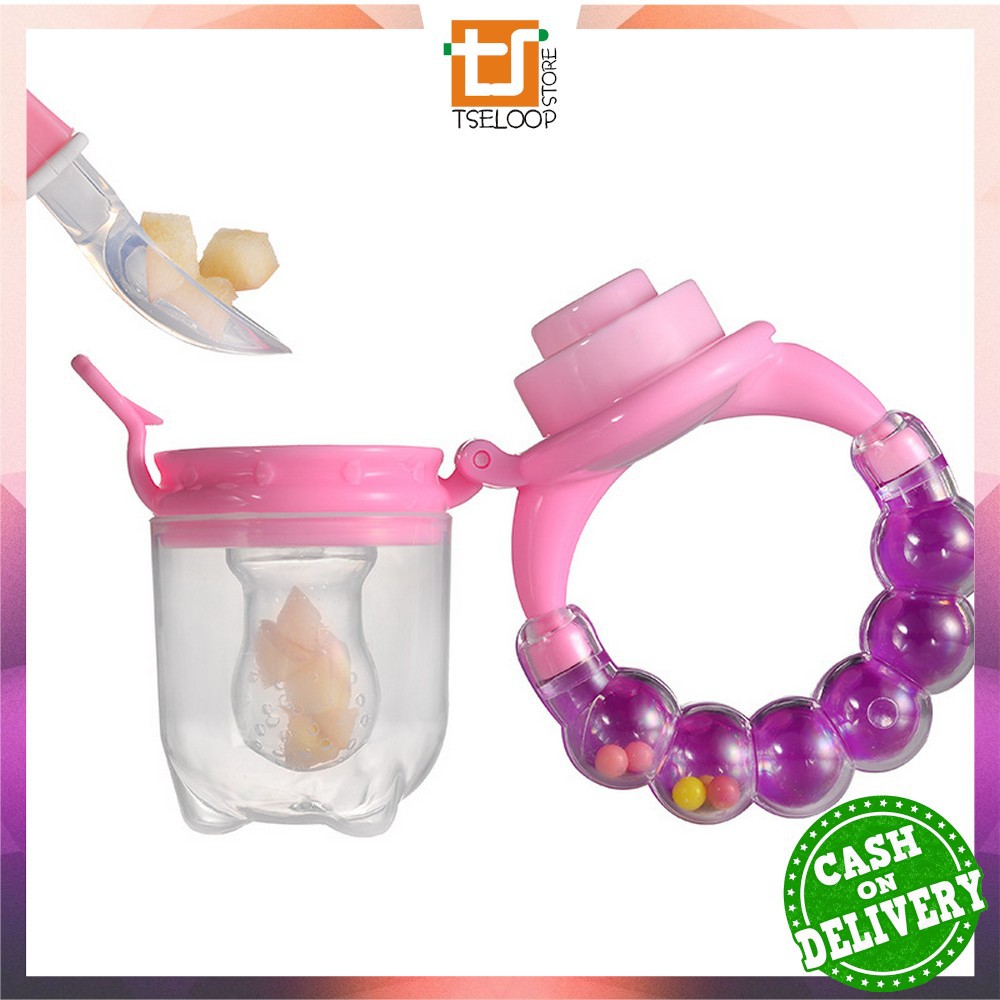 OFM-C44-45 Empeng Dot Buah Anak Bayi Baby Fruit Feeder Rattle Teether Kompeng Pacifier Gigitan Bayi-3