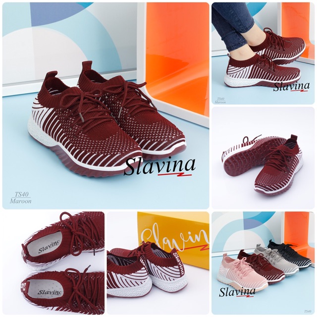 [JUALSEMUA18]Sepatu Slavina TS40