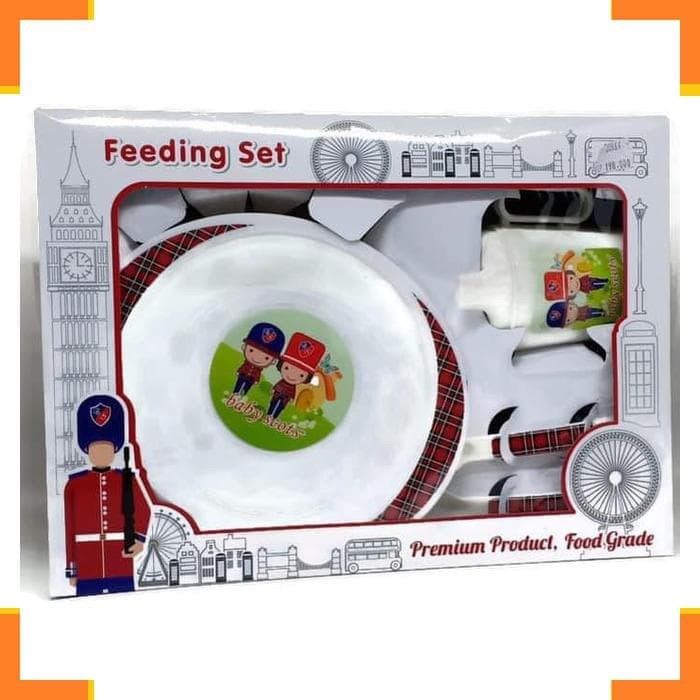 Alat Makan Feeding set Baby scot