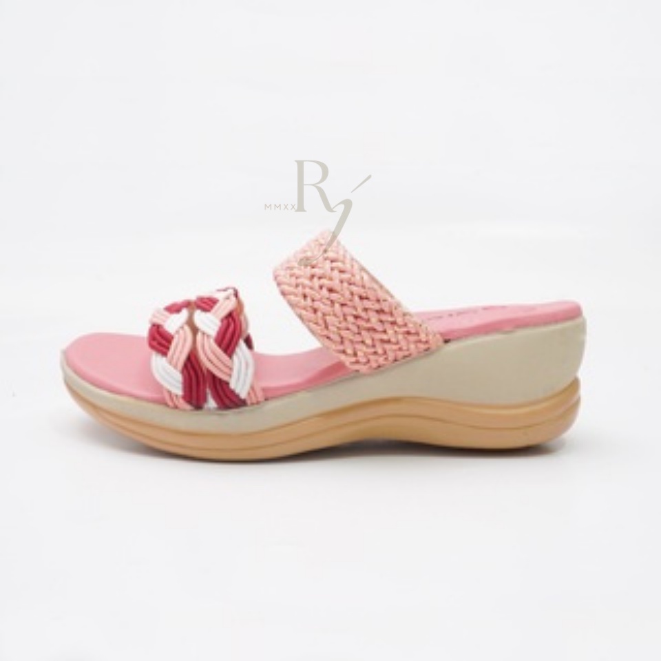 GRACE [WRH 404] Sandal Wedges Ban 3 Anak Perempuan/ Sandal Hak Anak Cewek/ Sandal Wedges Anak Perempuan