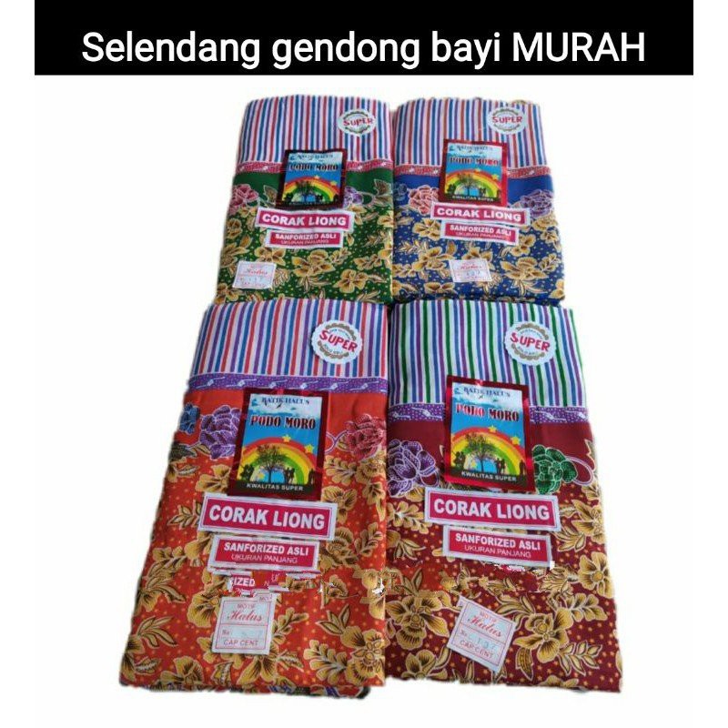 JARIK GENDONG BAYI MURAH/JARIK GENDONG MOTIF LIONG/JARIK GENDONG PODO MORO