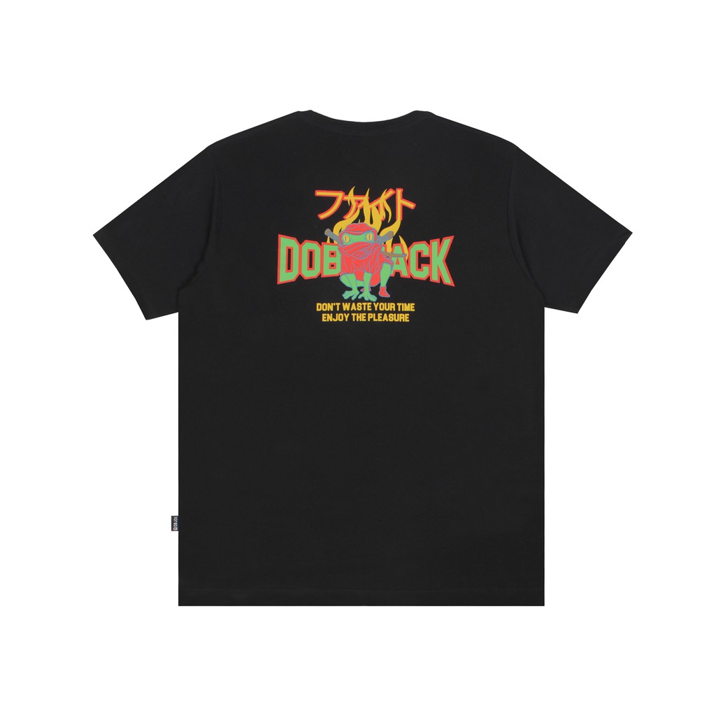 

Dobujack Tshirt Frog Black Tees