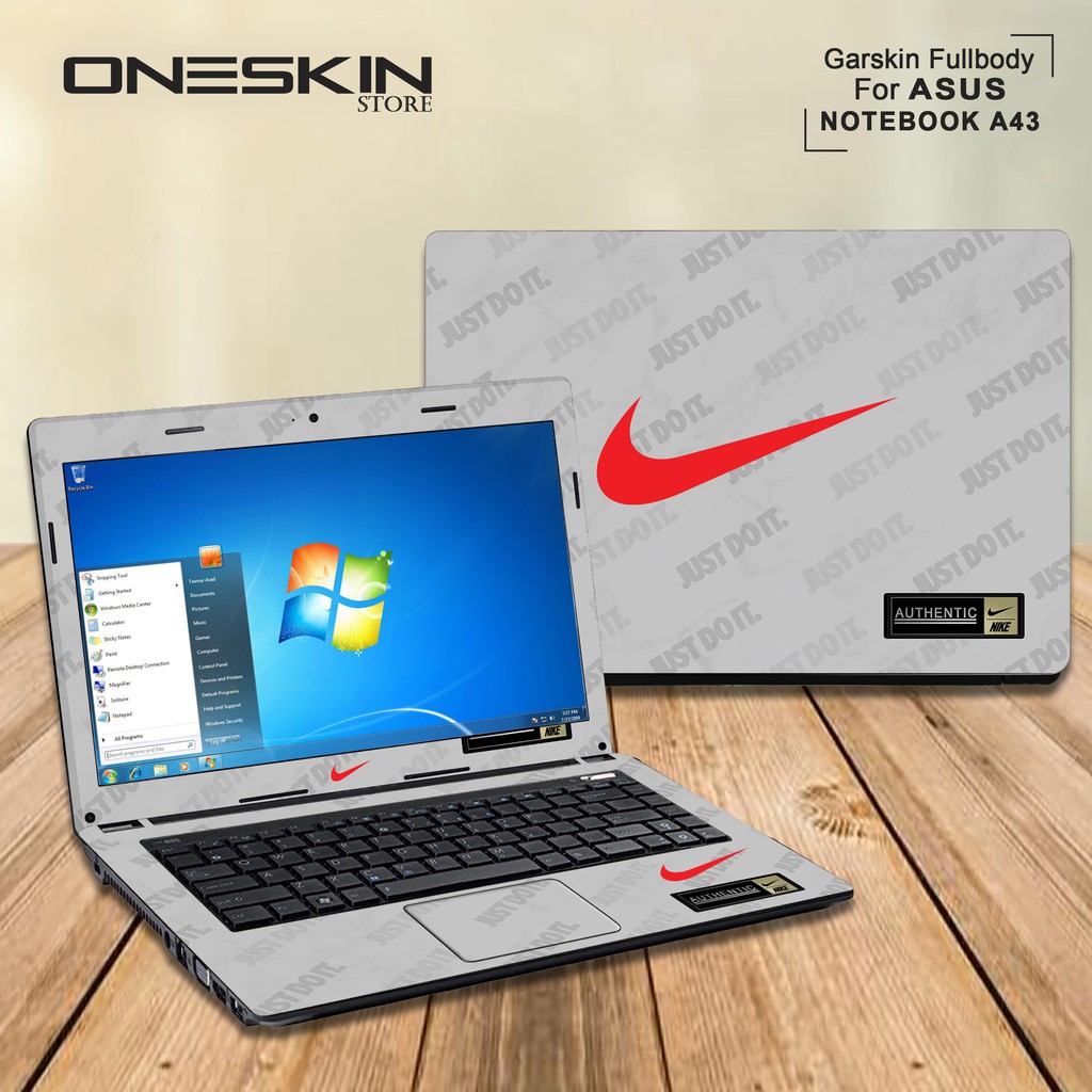 Garskin Laptop Cover Asus A43SJ-VX792D A43SJ-VX793D A43SJ-VX794D Fullbody