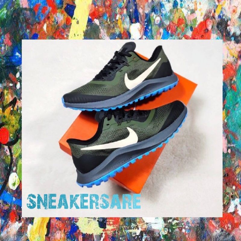 Sepatu Running Nike Zoom Pegasus 36 Trail Chaki