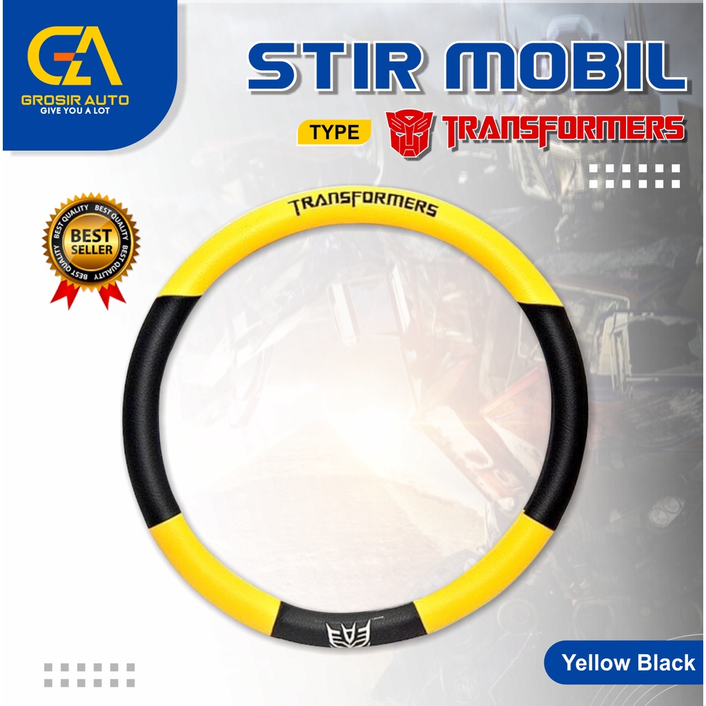 Cover Stir Sarung Stir Steering Wheel Transformer Mobil AGYA uk M Bagus Murah &amp; Berkualitas