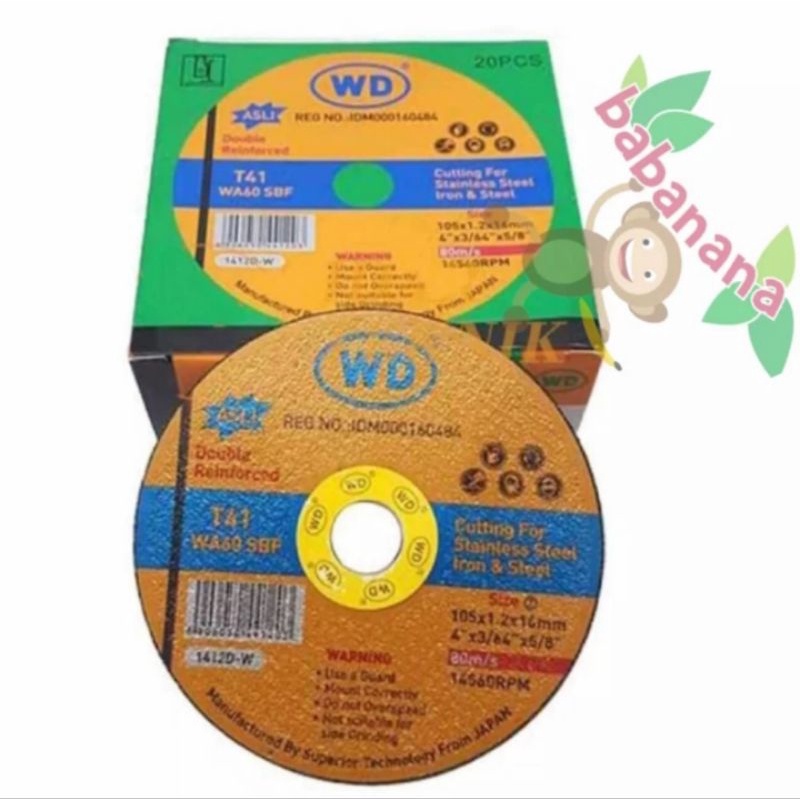 WD mata gerinda disc potong cutting wheel gurinda grinda