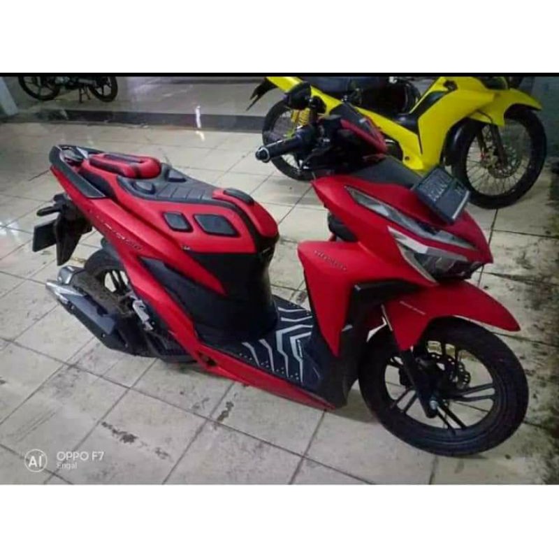 sarung jok custom vario 125/150 all new full mbtech