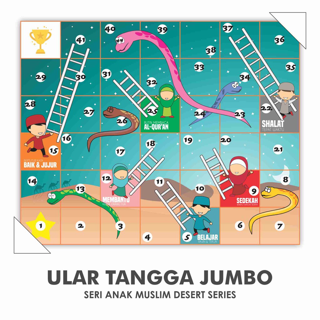ULAR TANGGA JUMBO RAKSASA 2X2,5