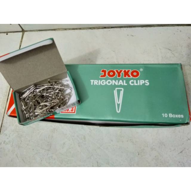 

Paper clip / trigonal clip / penjepit kertas no 3 Joyko