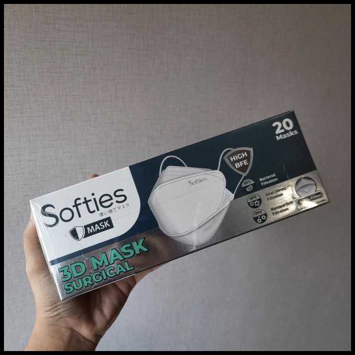 MASKER KF94 / 3D SOFTIES 20PCS SURGICAL