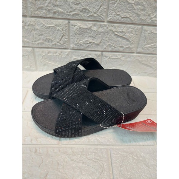 NEW FITFLOP CRYSTAL SLIDE WOMEN SANDALS