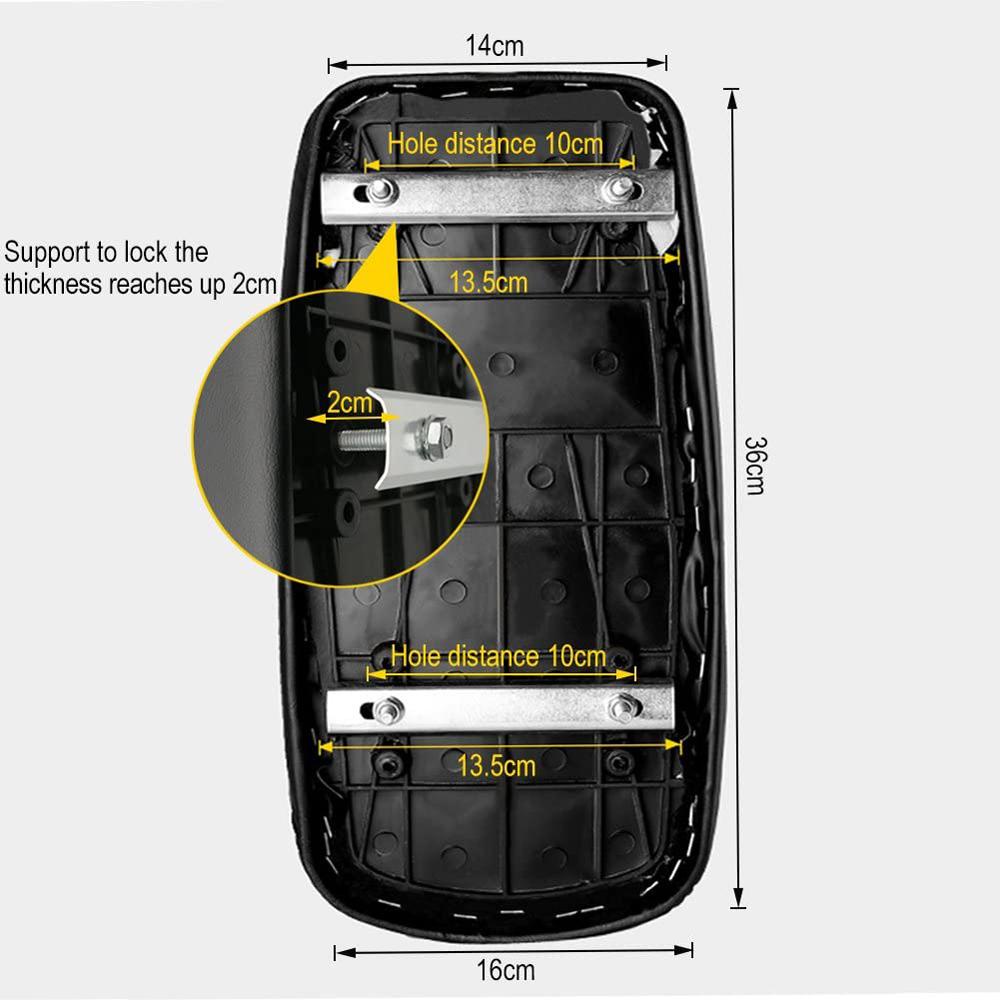 Lanfy Sepeda Berawak Bantal Bersepeda Universal Sepeda Kursi Plat Sepeda Sadel Sepeda Gunung Sepeda Carrier Anak Kursi Belakang
