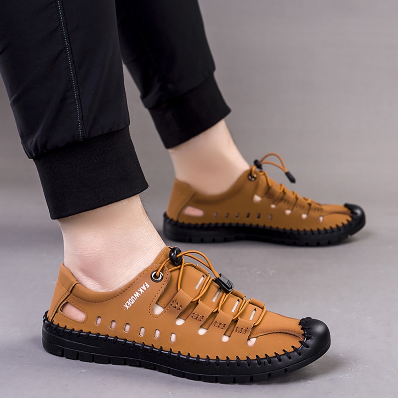 Toread Sepatu Pria PU Leather Bertali Fashion Trendy Outdoor MC217