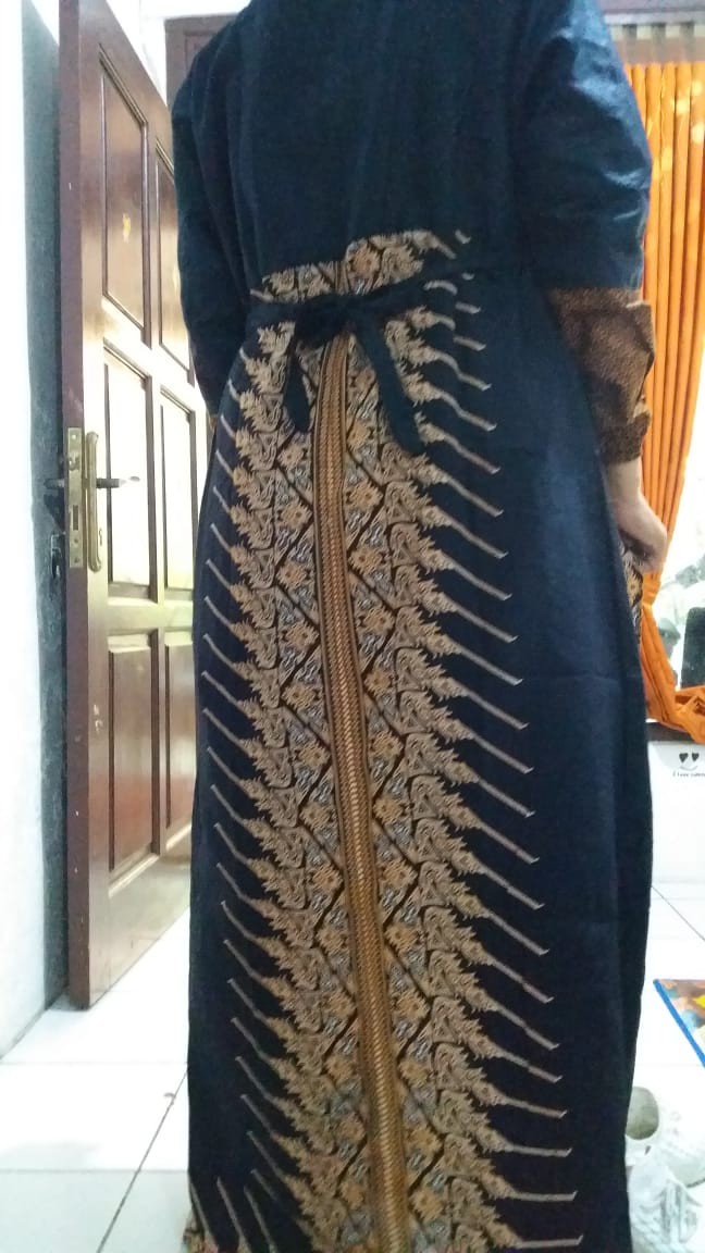 {promo Hari Ini}batik Couple Keluarga Sania Ruffle Ori Motif Modangtermurah Dishopee