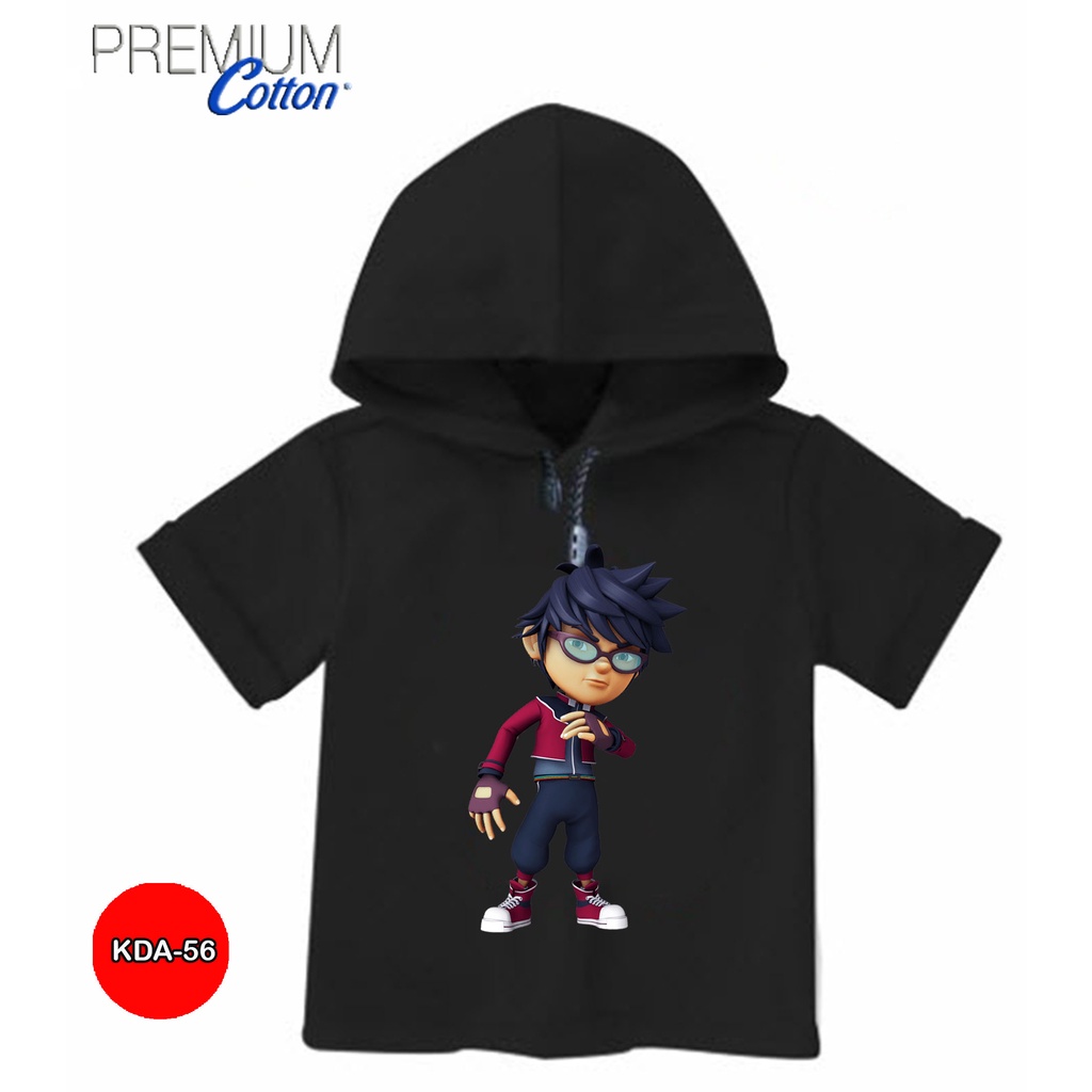 Baju Boboiboy Fang Anak Baju Hoodie Katun 24s Distro #KDA-56