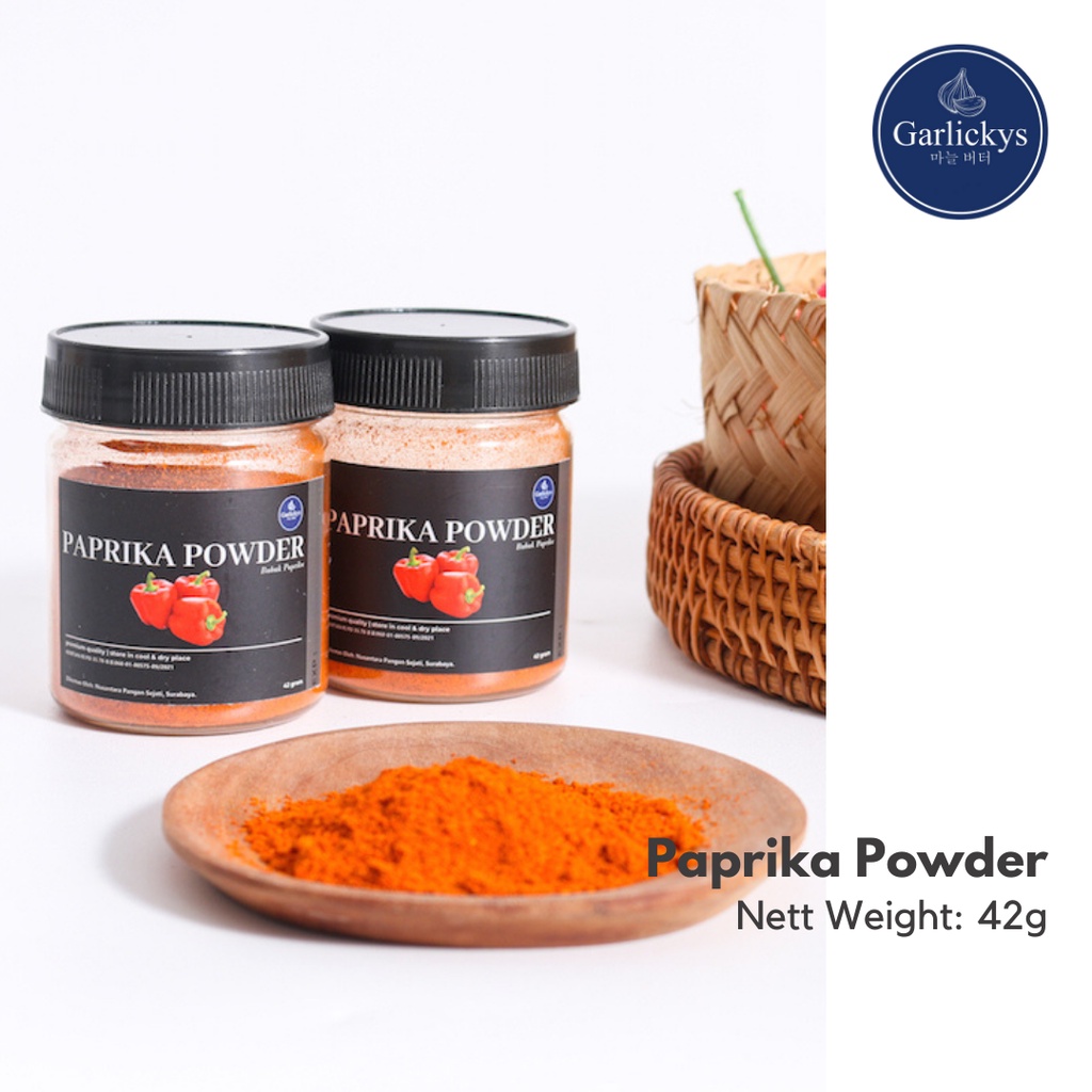 GARLICKYS Bumbu Dapur Paprika  Bawang Putih Bubuk Powder Cabe Kasar Chili Flakes Red Pepper Powder Premium Quality