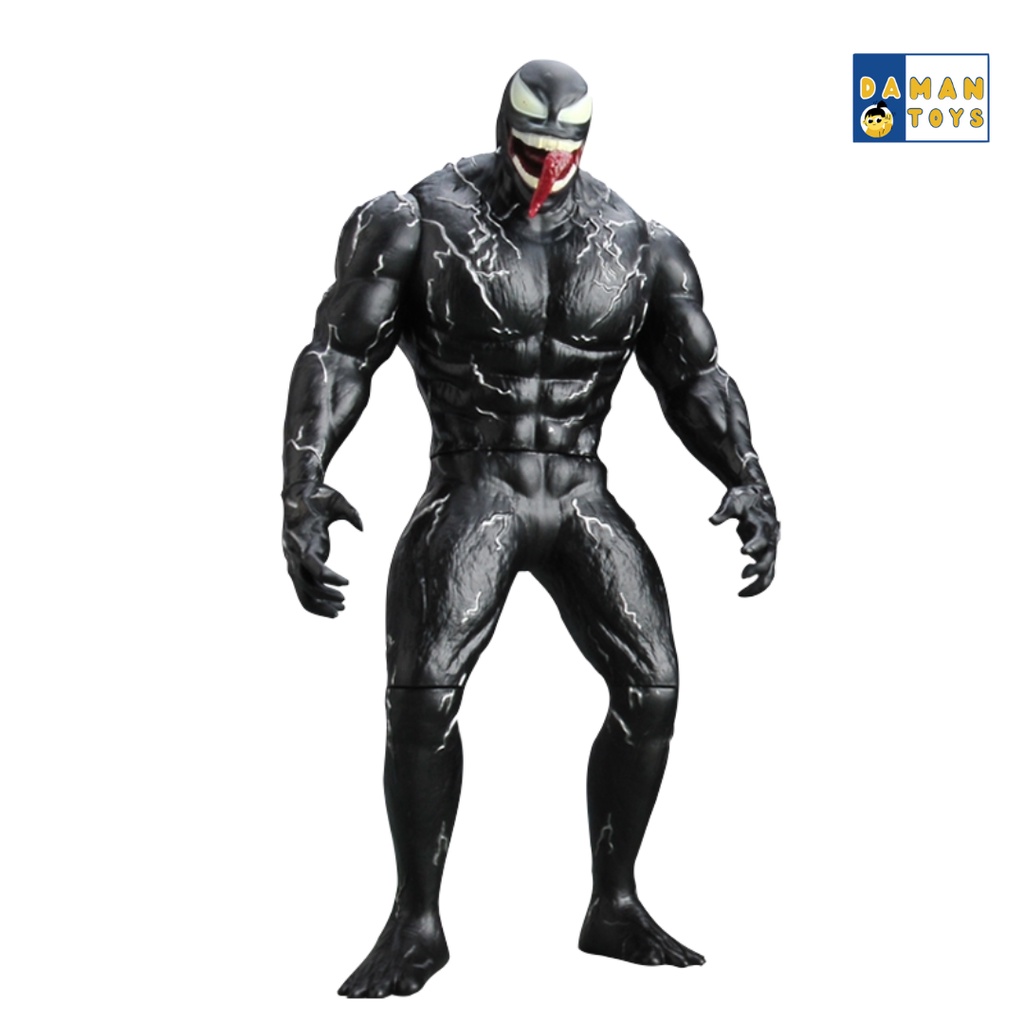 Mainan Spider man Besar Superhero Iron Spiderman Venom Titan Hero Black Gold Suit Action Figure Murah