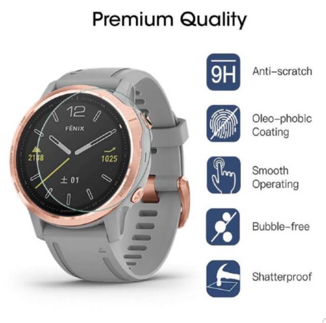 Tempered glass Garmin FENIX 6S 6S Pro anti gores screen guard