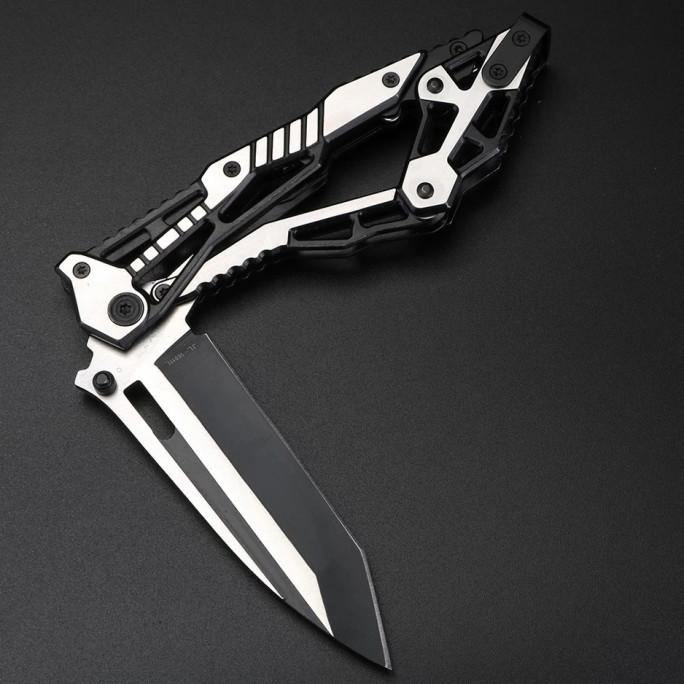 PISAU LIPAT FOLDING KNIFE 9CR18MOV STEEL POCKET KNIFE OUTDOOR FOLDING XFG631635E