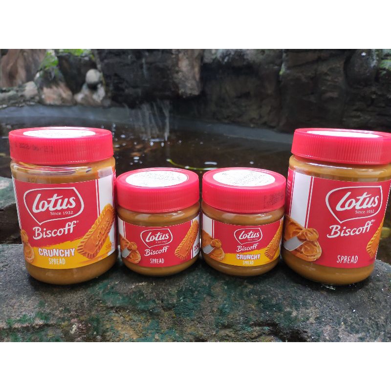 

Lotus biscoff crunchy smooth spread 400gr / 200gr exp 12.2025
