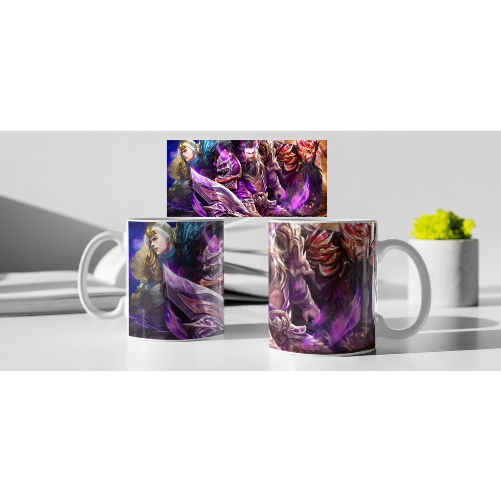 Mug Motif Hero Idle Dynasty Dan Warior Dynasty