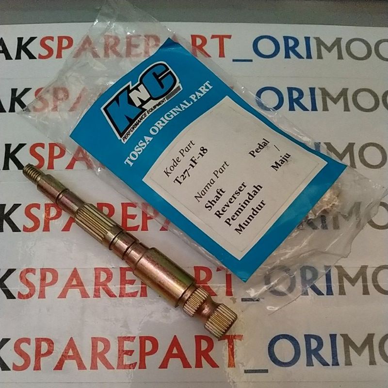 Shaft Pedal, AS Operan Girbok (Gearbox) Maju Mundur Tossa Hercules & Viar Karya, KnC