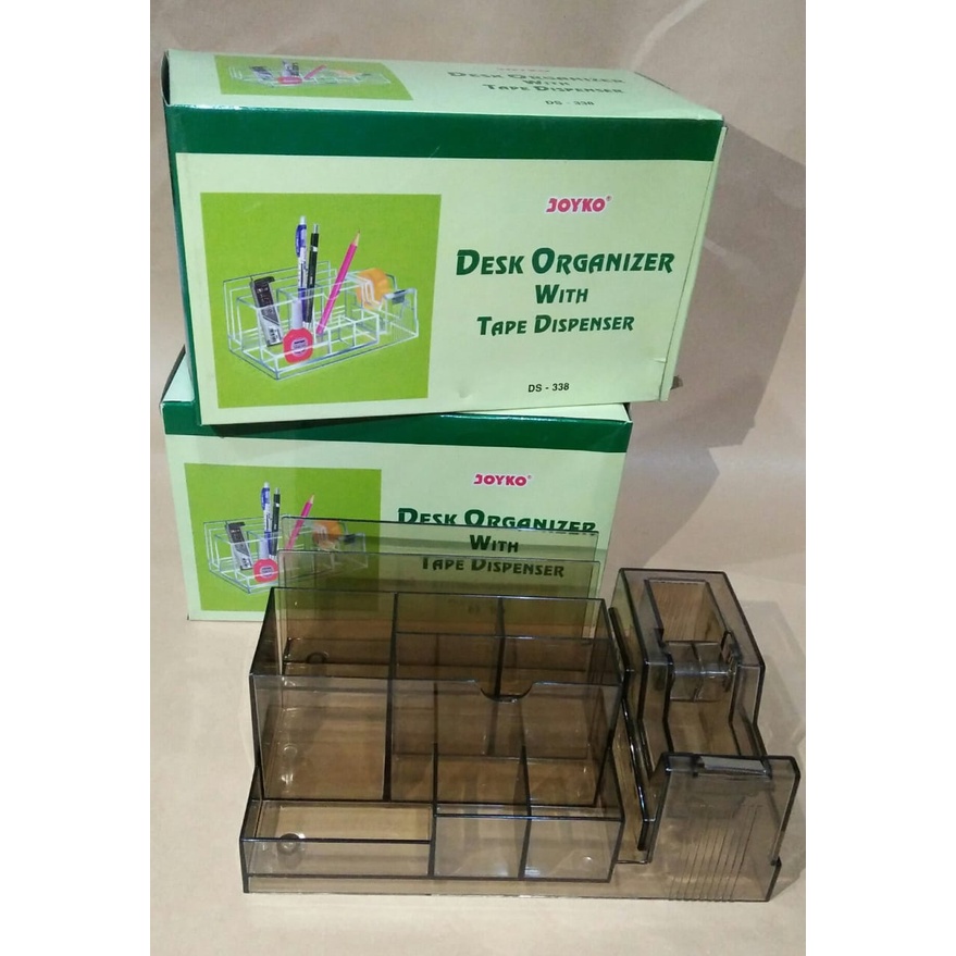 

(PCS) DESK ORGANIZER WITH TAPE DISPENSER JOYKO DS-338