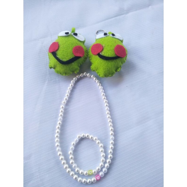 Gelang Dan Kalung Huruf Anak Mutiara Sintetis