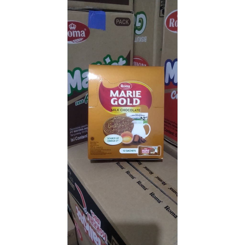 Marie Gold Coklat Box 324gr