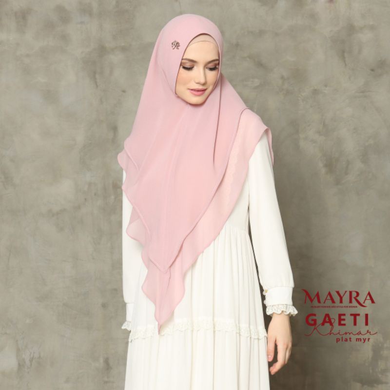 GAETI Plat MAYRA /hijab mayra terbaru / khimar syari mayra terbaru