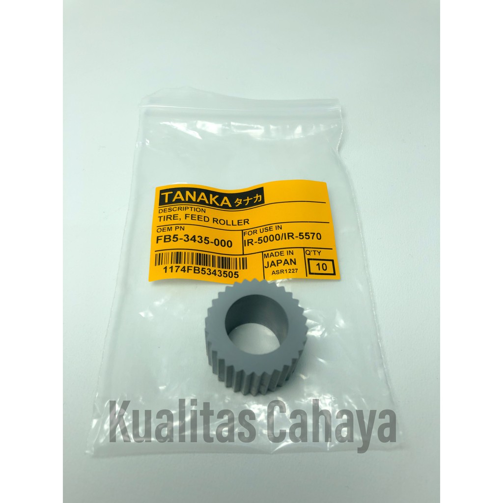 Feed Roll lobang besar kaset mesin fotokopi canon IR 5000/5075 Tanaka Jepang Harga Satuan