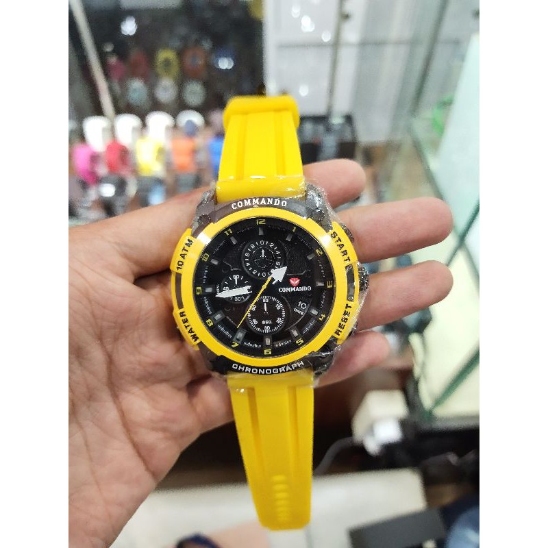 Jam tangan pria COMMANDO c7004G-3