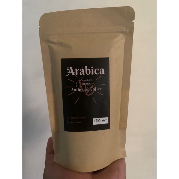 

Arabica Tempur Jepara/ Kopi Bubuk/ Kopi Asli/ Kemasan 150gram