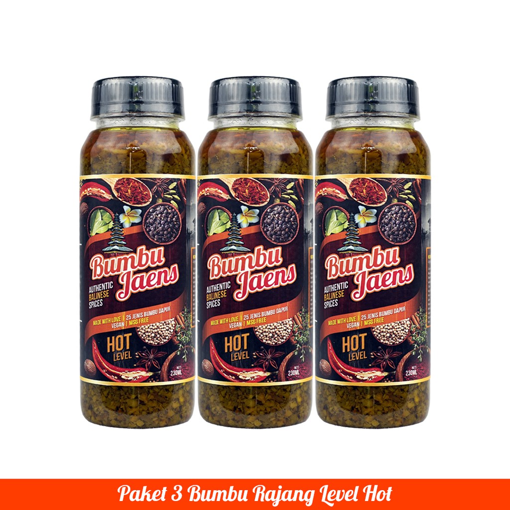 

Paket 3 Bumbu Rajang Level Hot