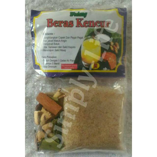 

Wedang Beras Kencur ( Code : 20 )