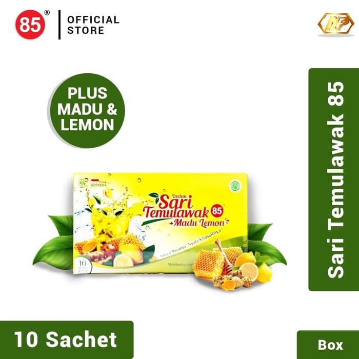 

Instan Sari Temulawak 85 Madu Lemon 10 Sachets x 20 gr