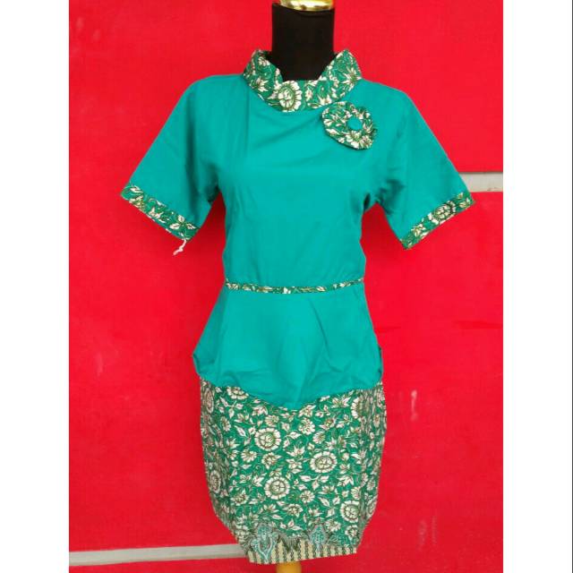 Dress batik puspa