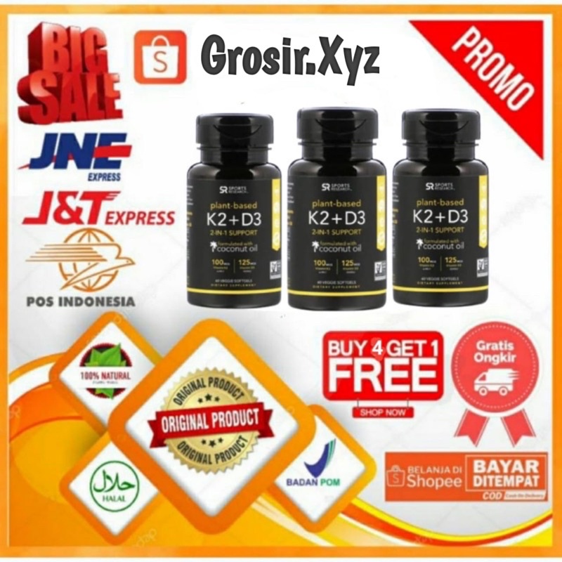 VITAMIN K2+D3 PLANT BASED 2IN1 FORMULA